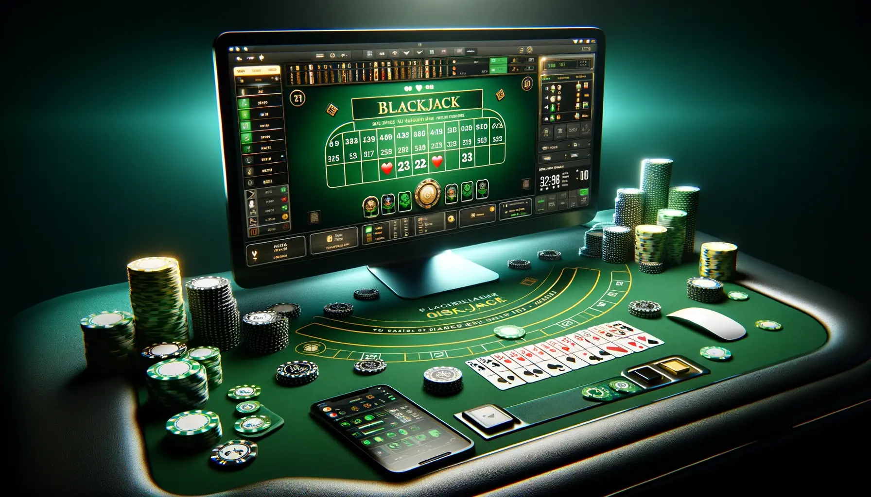 Davinci Gold Blackjack Spiel